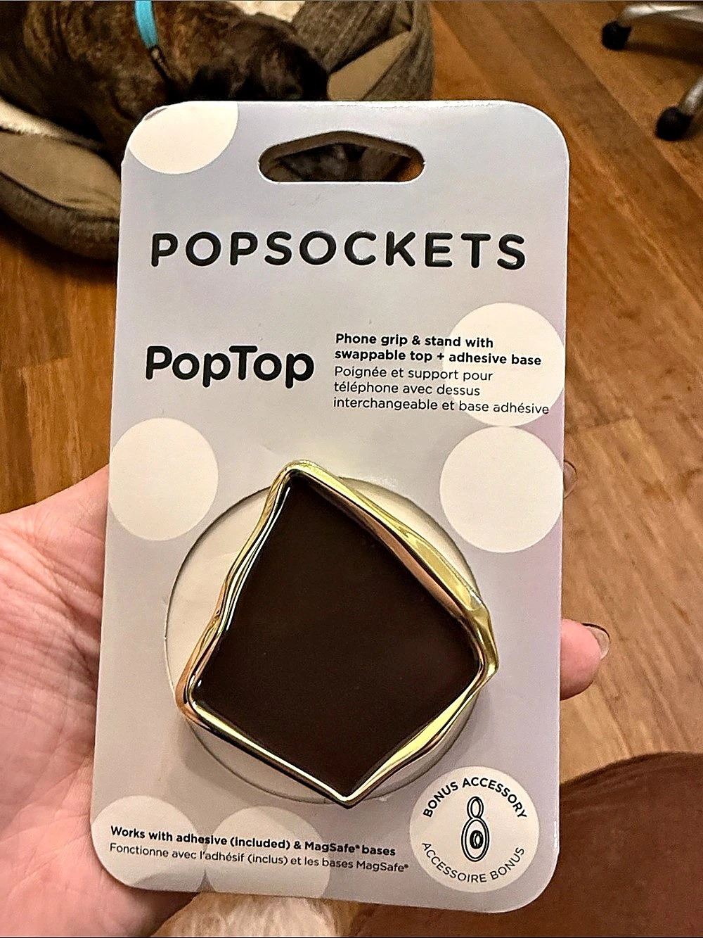 PopSockets Mystery PopTop Gold & Brown PopGrip